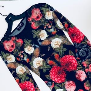 NWOT Nasty Gal Sheer London Body-con Dress